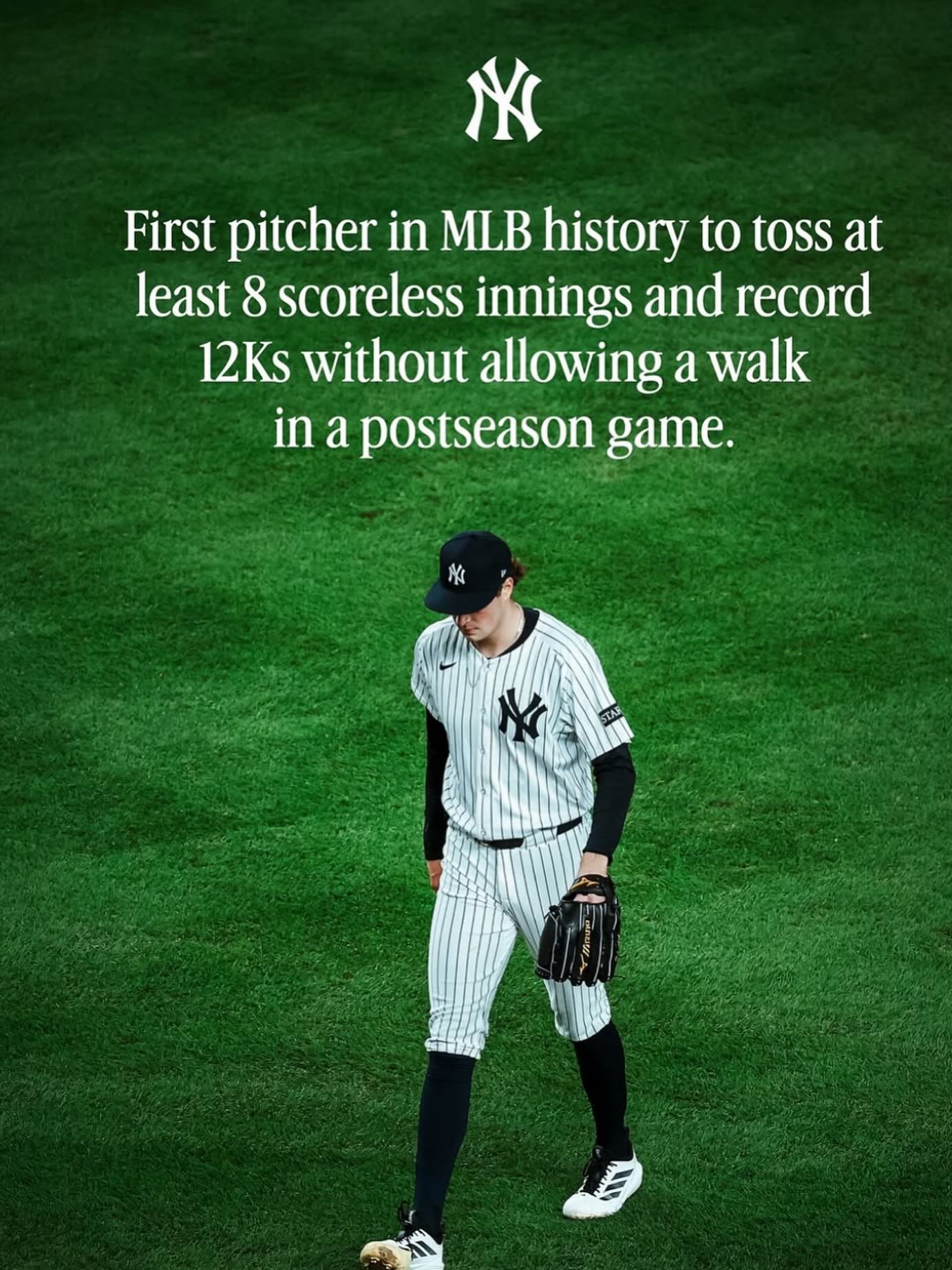 HISTORIC performance by the kid in the Bronx last night. Where were you when it happened?
•
•
#yankees #camschittler #nyyankees #mlbpostseason #yankeesbaseball