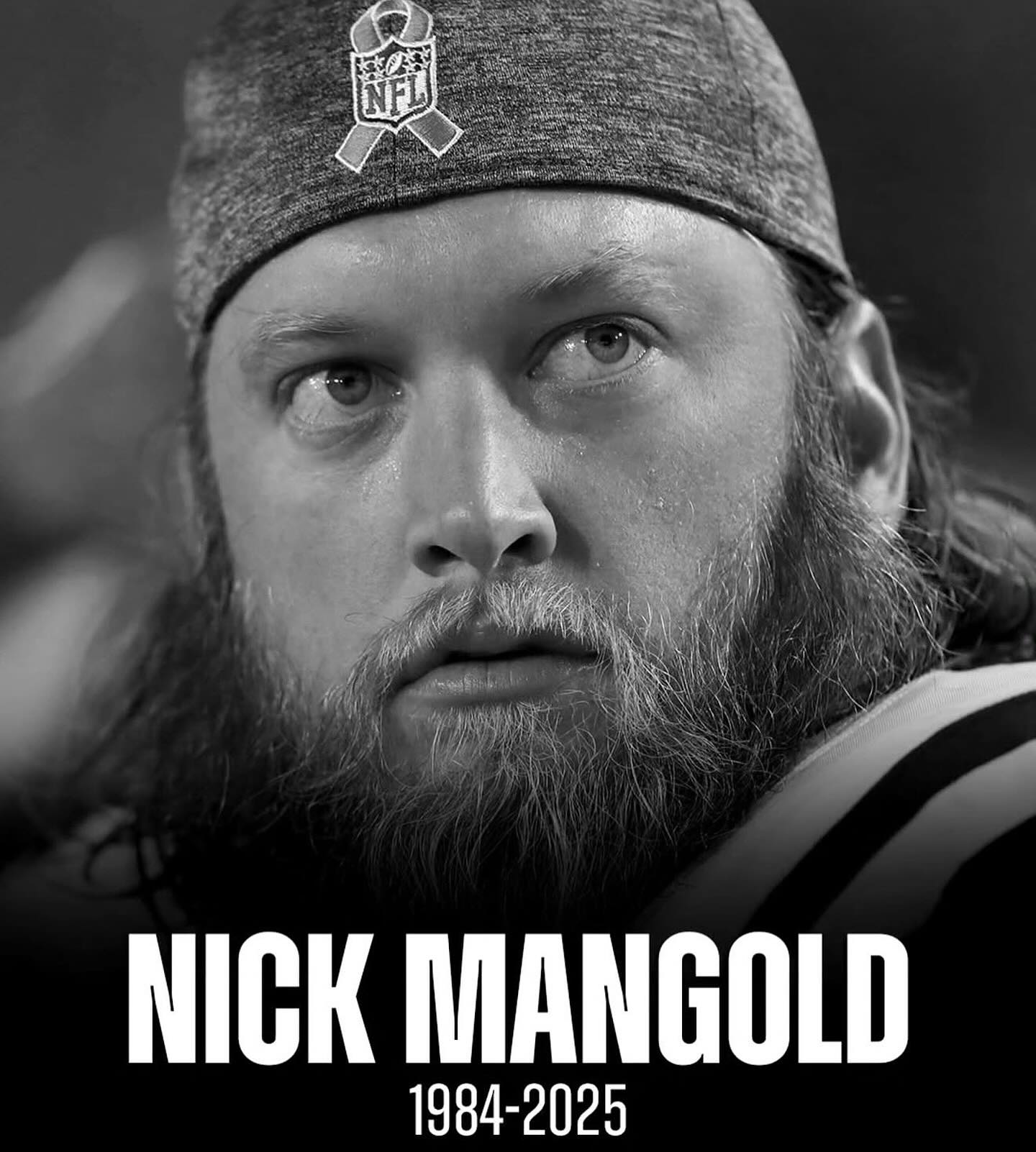RIP Nick Mangold. Condolences to his friends and family 🙏