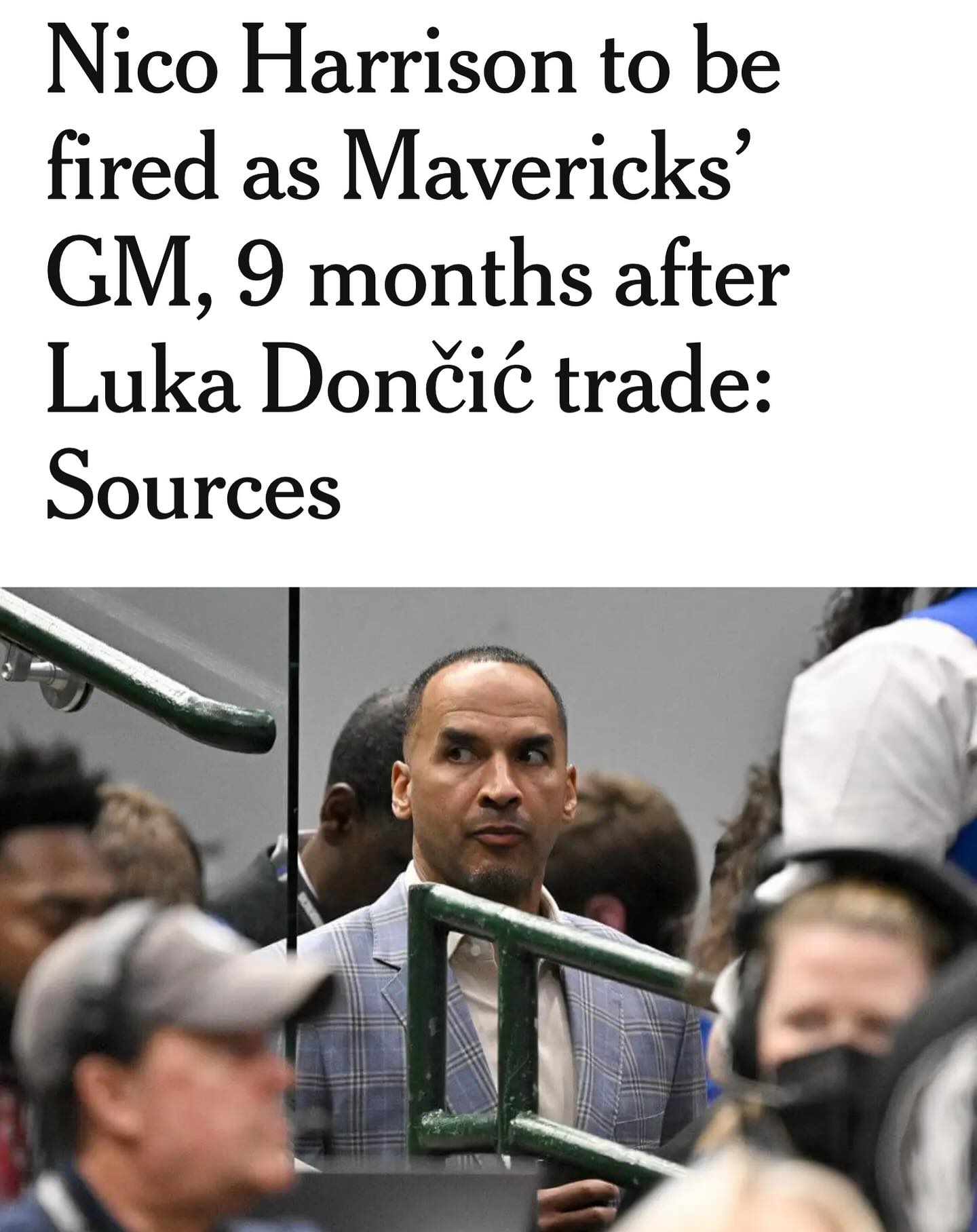 Dallas fans finally getting their wish after the trade that tore that crushed the fan base. 
•
#lukadoncic #mavs #dallasmavericks #nba #nbanews
