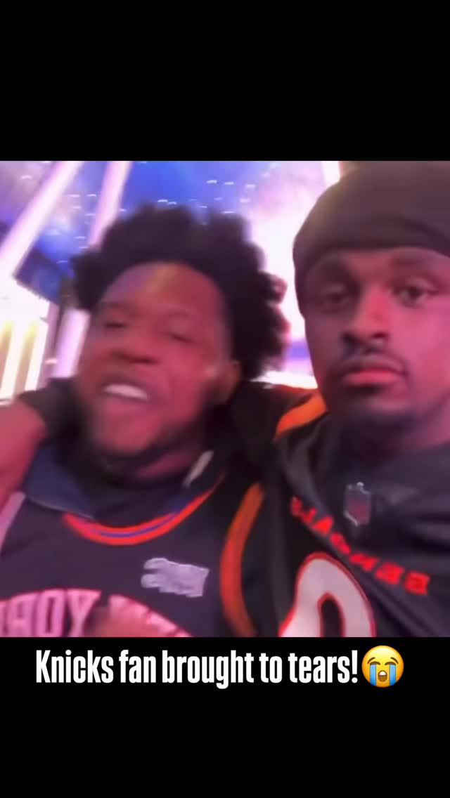 Wow. Watched this about 50 times! The passion is real!
•
#nba #nbaplayoffs #nyknicks #nycsports #nyc